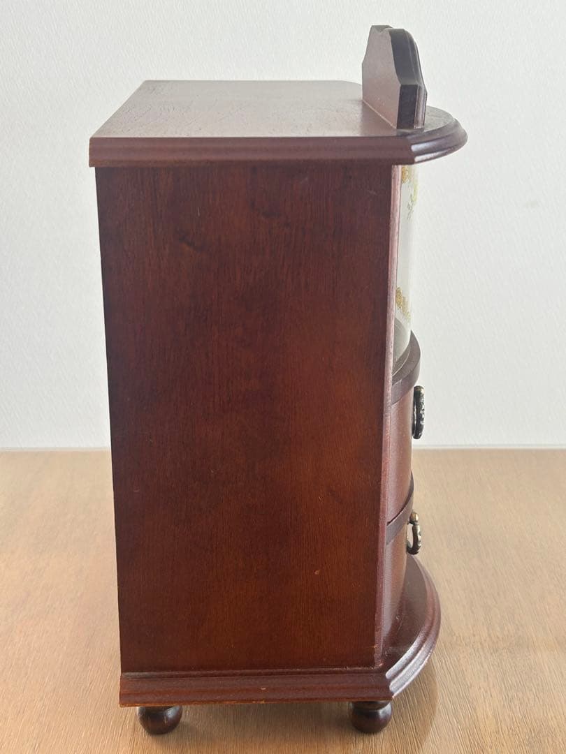 【リトルグレイラビット】 木製 ジュエリーボックス（オルゴール付き）