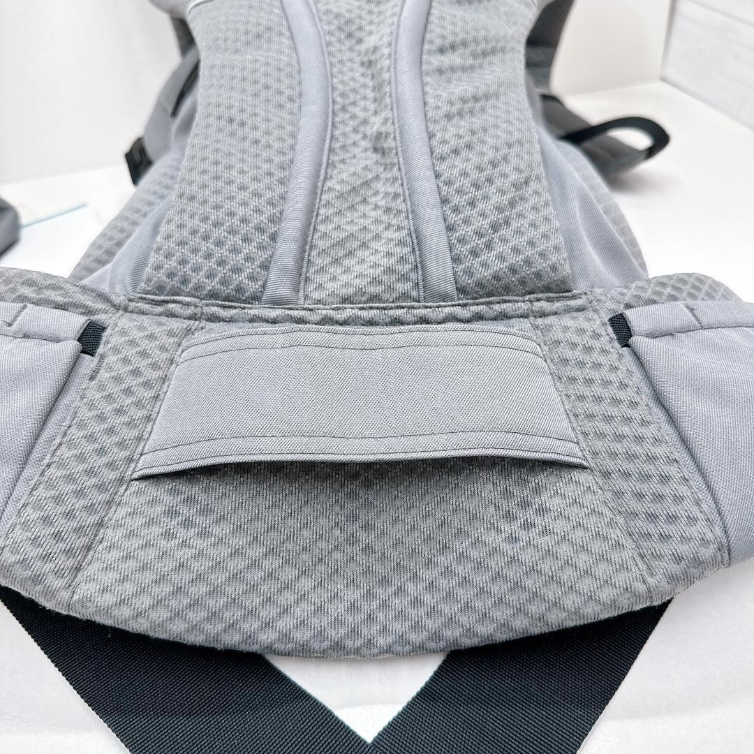 【美品】エルゴベビー オムニブリーズ ソフトフレックス グラファイトグレー