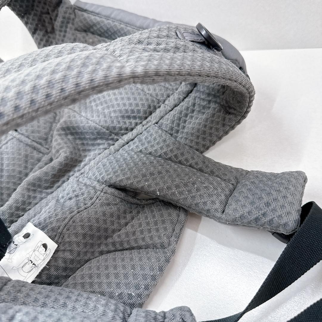 【美品】エルゴベビー オムニブリーズ ソフトフレックス グラファイトグレー