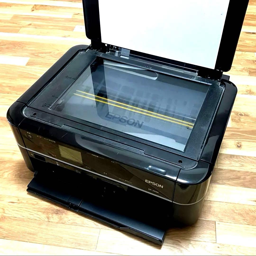 【備品完備】EPSON プリンター複合機 EP-703A