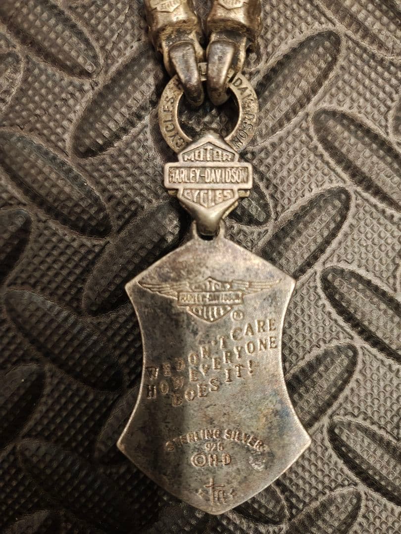 Harley-Davidson スカルネックレス シルバー925