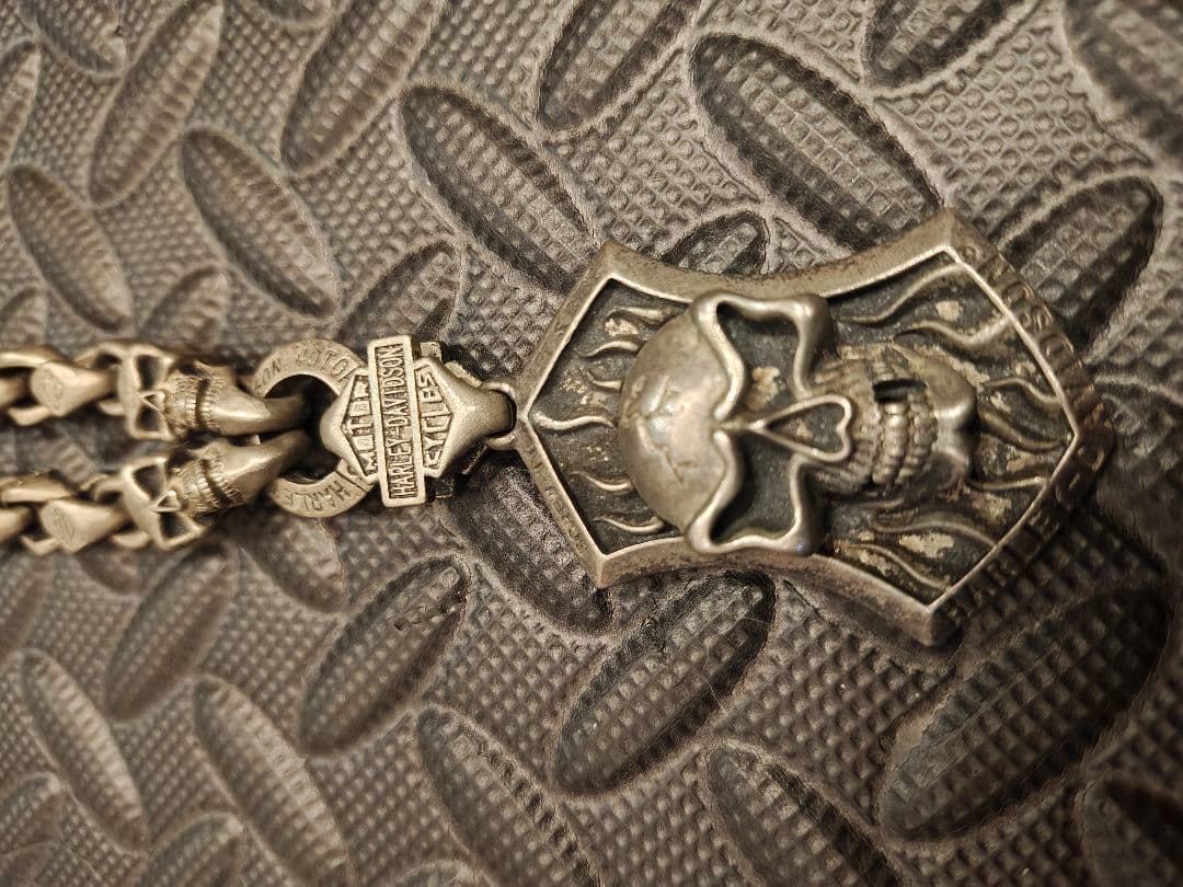 Harley-Davidson スカルネックレス シルバー925