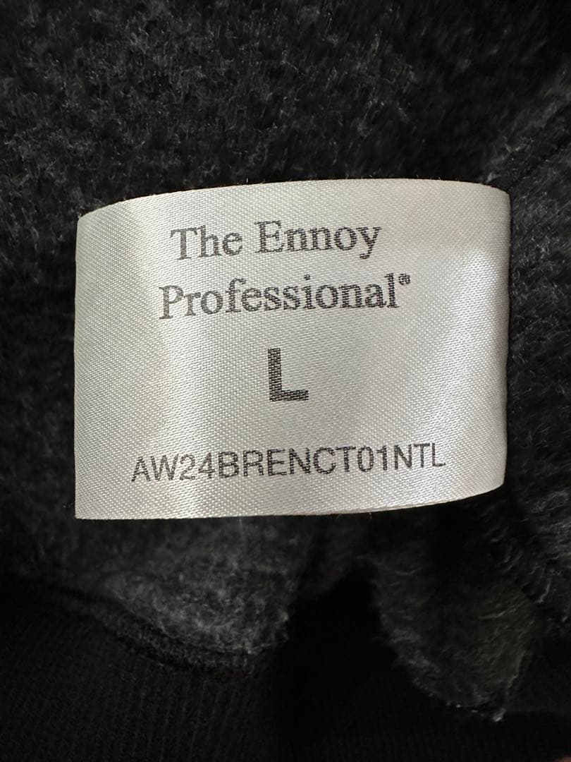 The Ennoy Professional ボーダースウェット　L