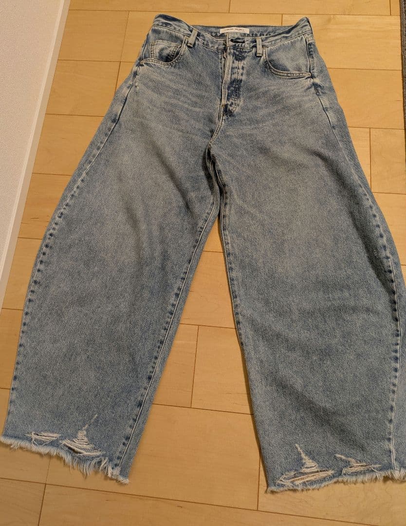 【1/20までの価格】Whim Gazette ラインカーブDENIM