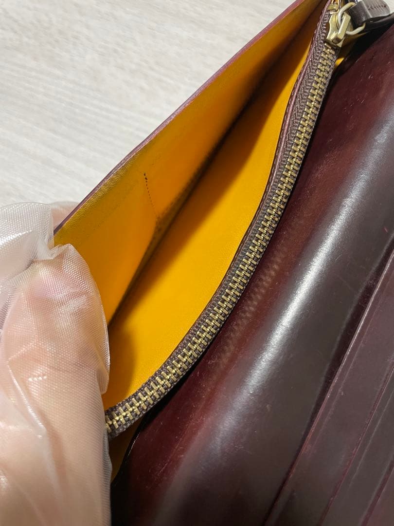 【24時間以内発送】GANZO ガンゾ　シェルコードバン　バーガンディ