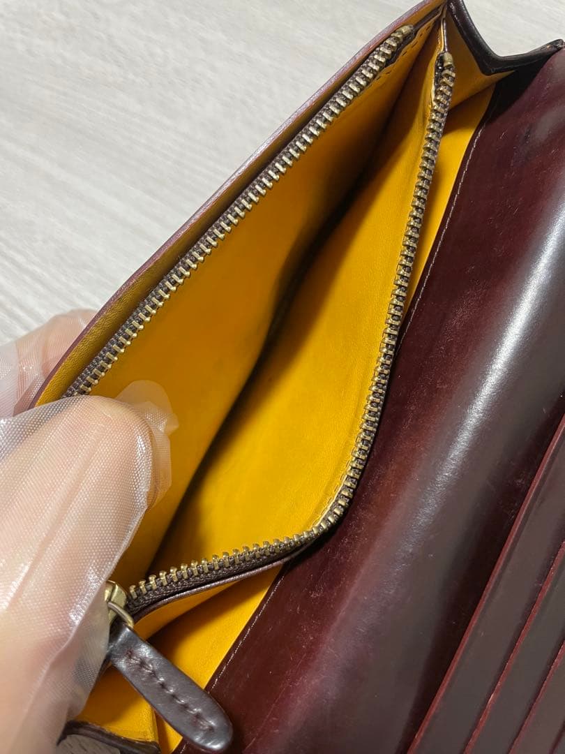 【24時間以内発送】GANZO ガンゾ　シェルコードバン　バーガンディ