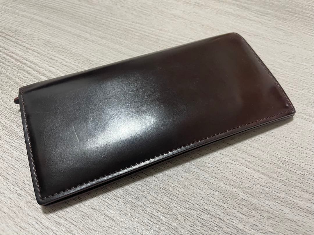 【24時間以内発送】GANZO ガンゾ　シェルコードバン　バーガンディ