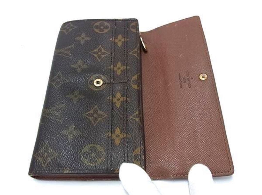 ルイ ヴィトン M61734 モノグラム ポルトフォイユ・サラ 長財布