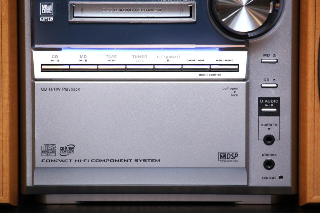 KENWOOD SV3MD CD/MD/TUNER/TAPE ミニコンポ 極美品