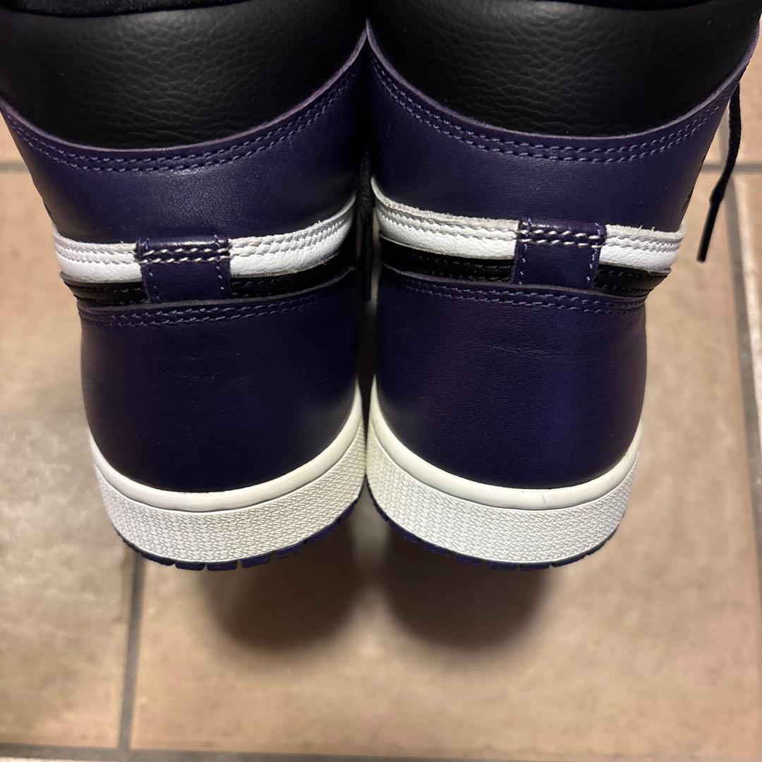 NIKE Air Jordan 1 コートパープル 27.5cm