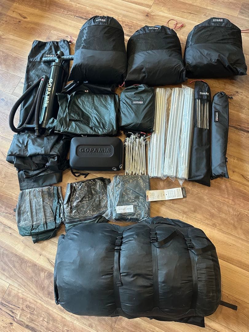 M-13 gopamir T720 ダークグリーン エアテント ヒルバーグ