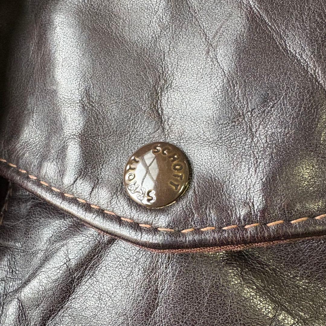 Schott ショット 184sm 42 シングルライダースジャケット A-2