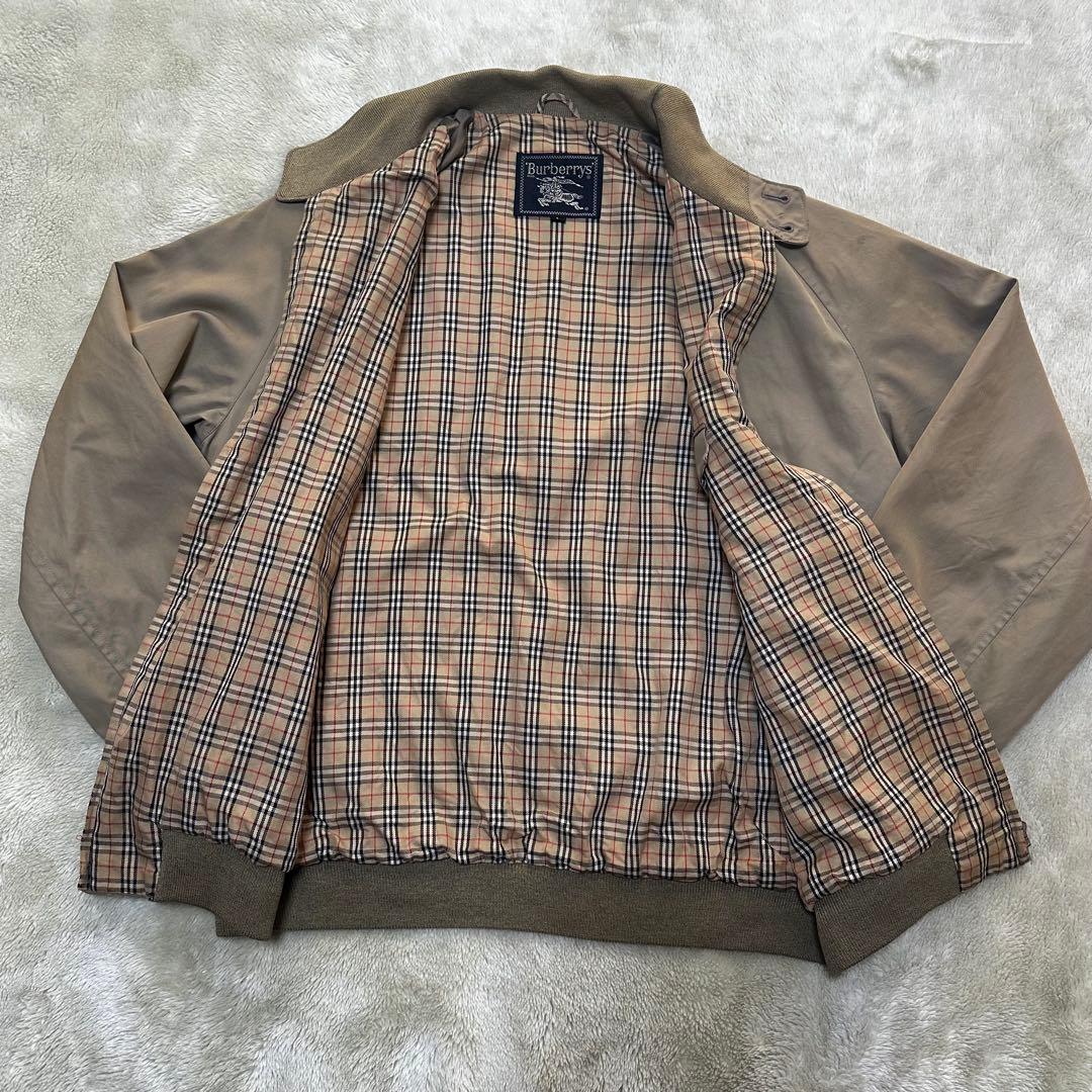 【USED】 Burberrys スウィングトップ ノバチェックLサイズ