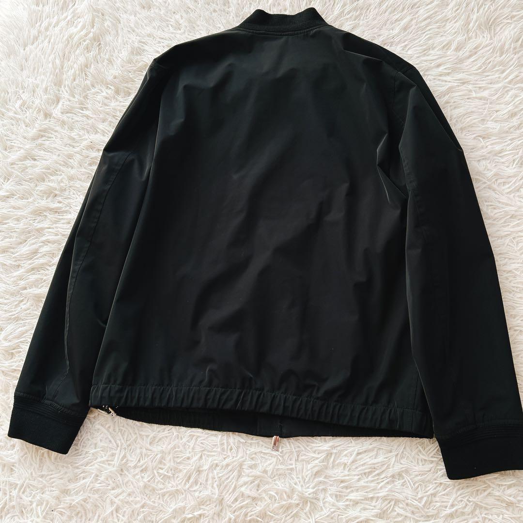 美品 近年 セオリー ブルゾン MA-1 ダブルジップ 短丈 ブラック サイズM