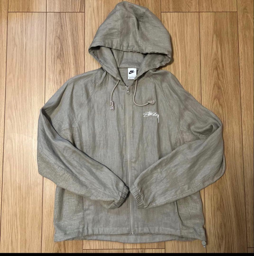 nike stussy linen ジャケット