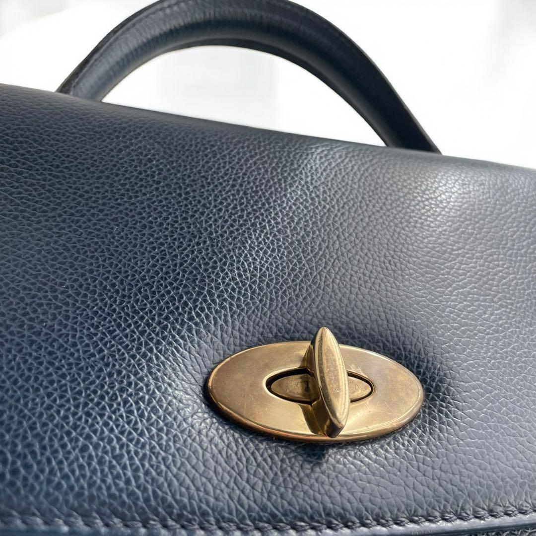 美品✨COACHオールドコーチターンロック 2WAYビジネスバッグブリーフケース