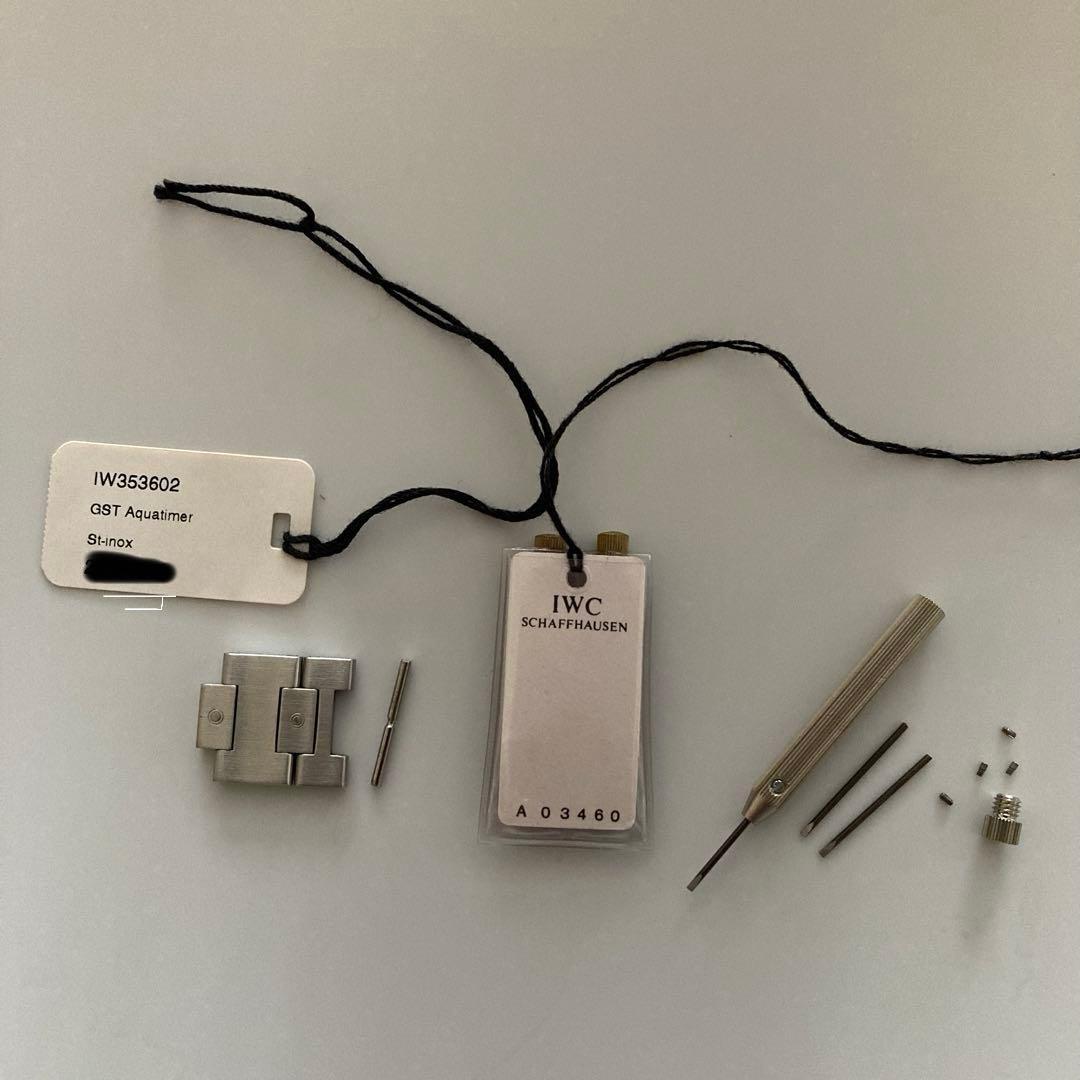IWC GST Aquatimer 余りコマ&部品セット