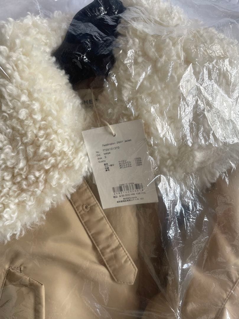 ジャケット・アウター THETOE Paddington 2way Jacket beige S