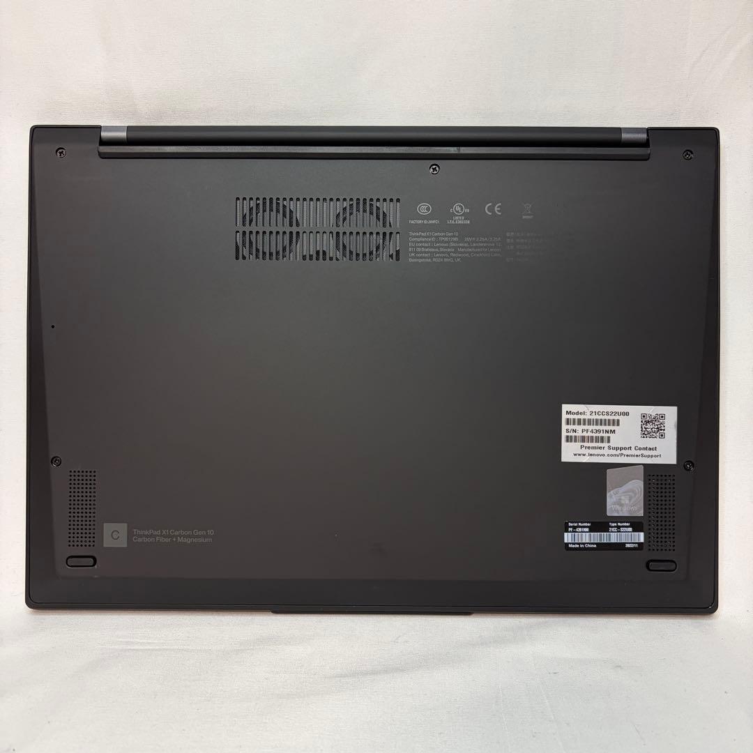 美品 Lenovo X1 Gen10 12世代 i7 16GB 512 オフィス