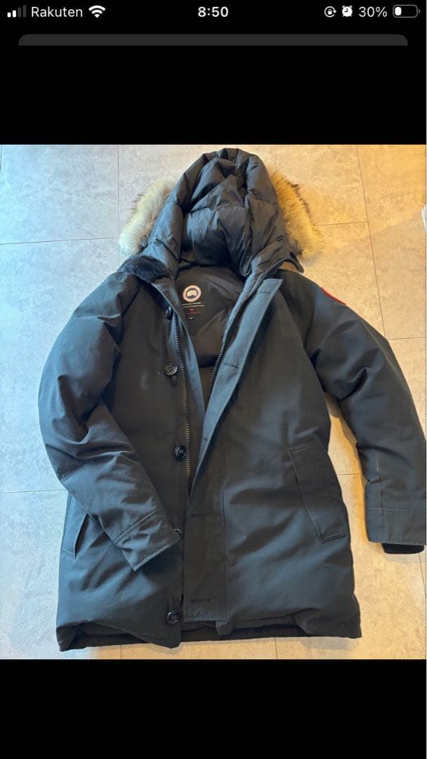 カナダグース　  ジャスパー　ブラック　Lサイズ