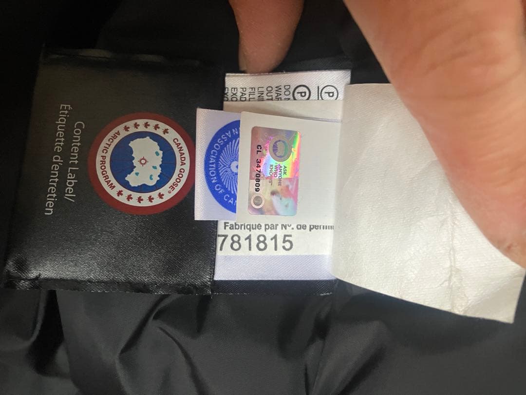 カナダグース　  ジャスパー　ブラック　Lサイズ