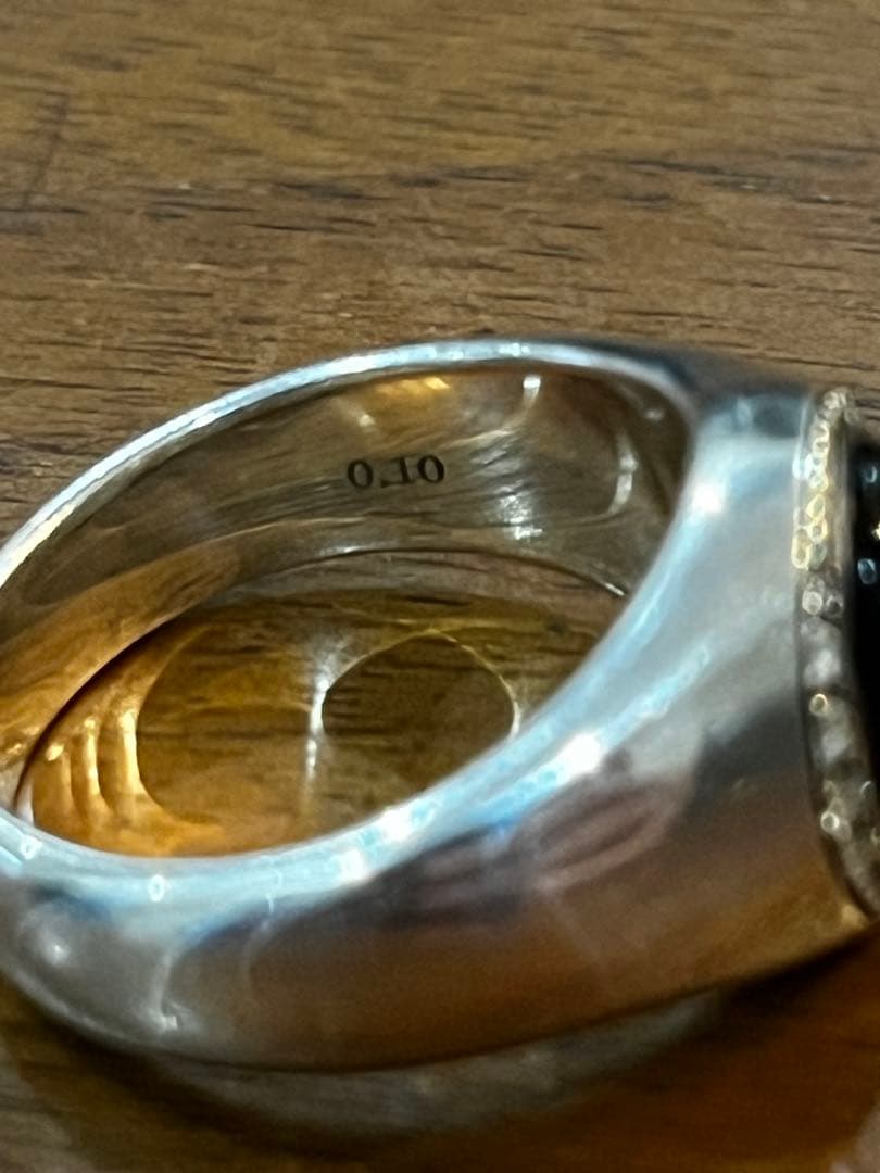 GARNIダイヤオニキスリング 11号