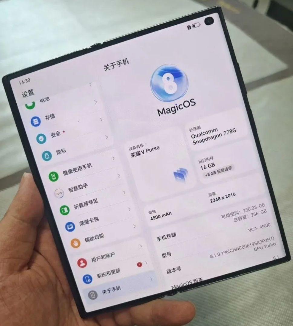 Honor V Purse 16gb / 256gb Dual SIM 海外版