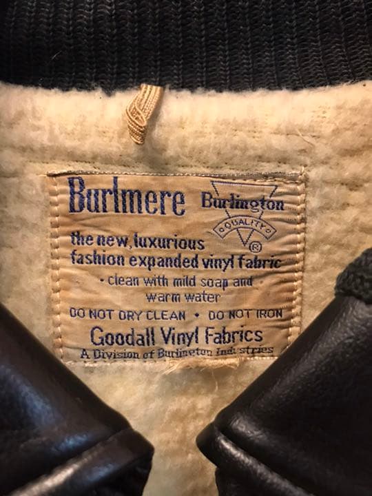 ★50's★Burlmere★VINTAGE★レザーファラオジャケット★レザー★