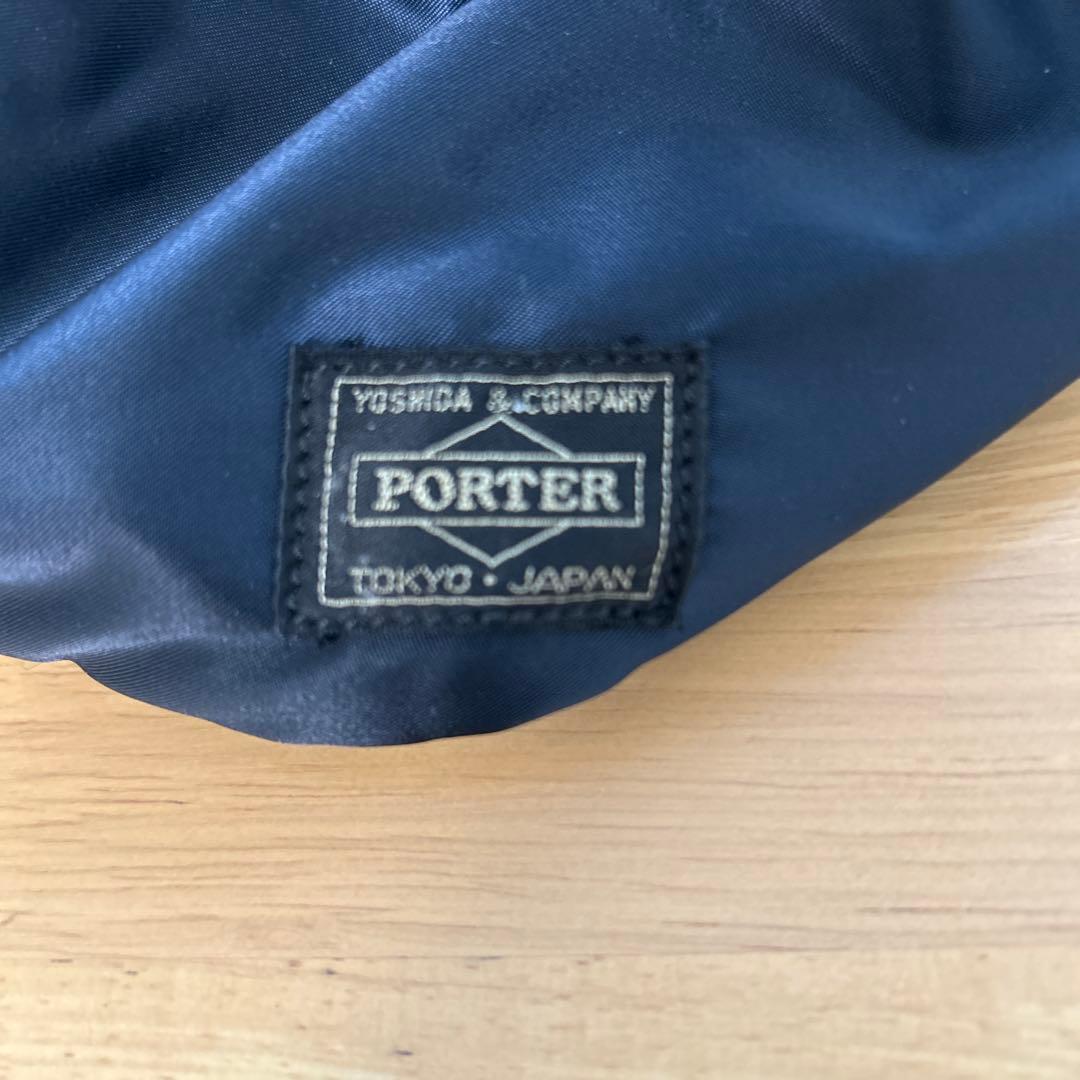 美品！PORTER タンカー　現行ロゴ　ボディ ウエストバッグ