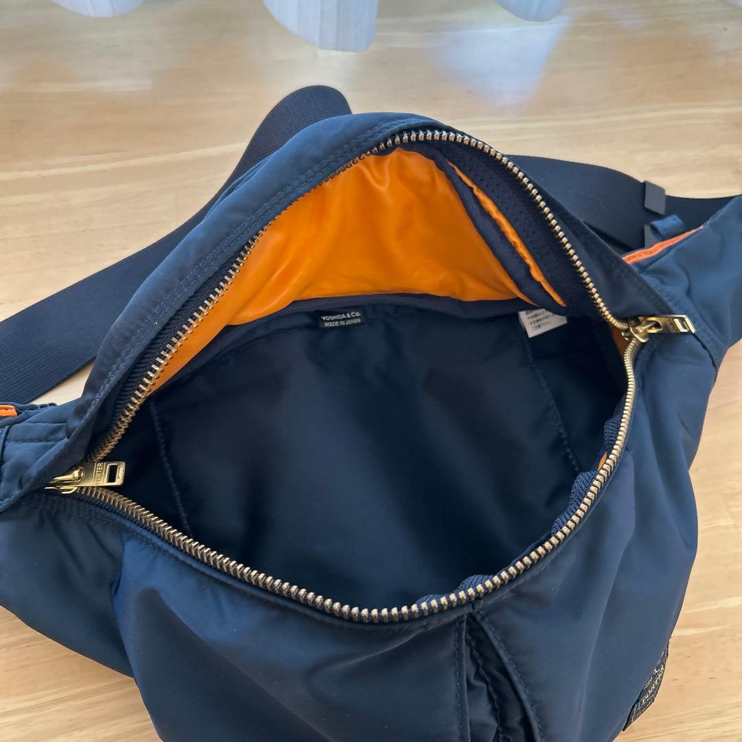 美品！PORTER タンカー　現行ロゴ　ボディ ウエストバッグ