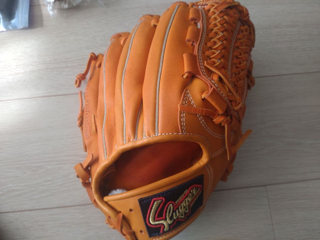 久保田スラッガー　L7 野球グローブ　右投げ オレンジ