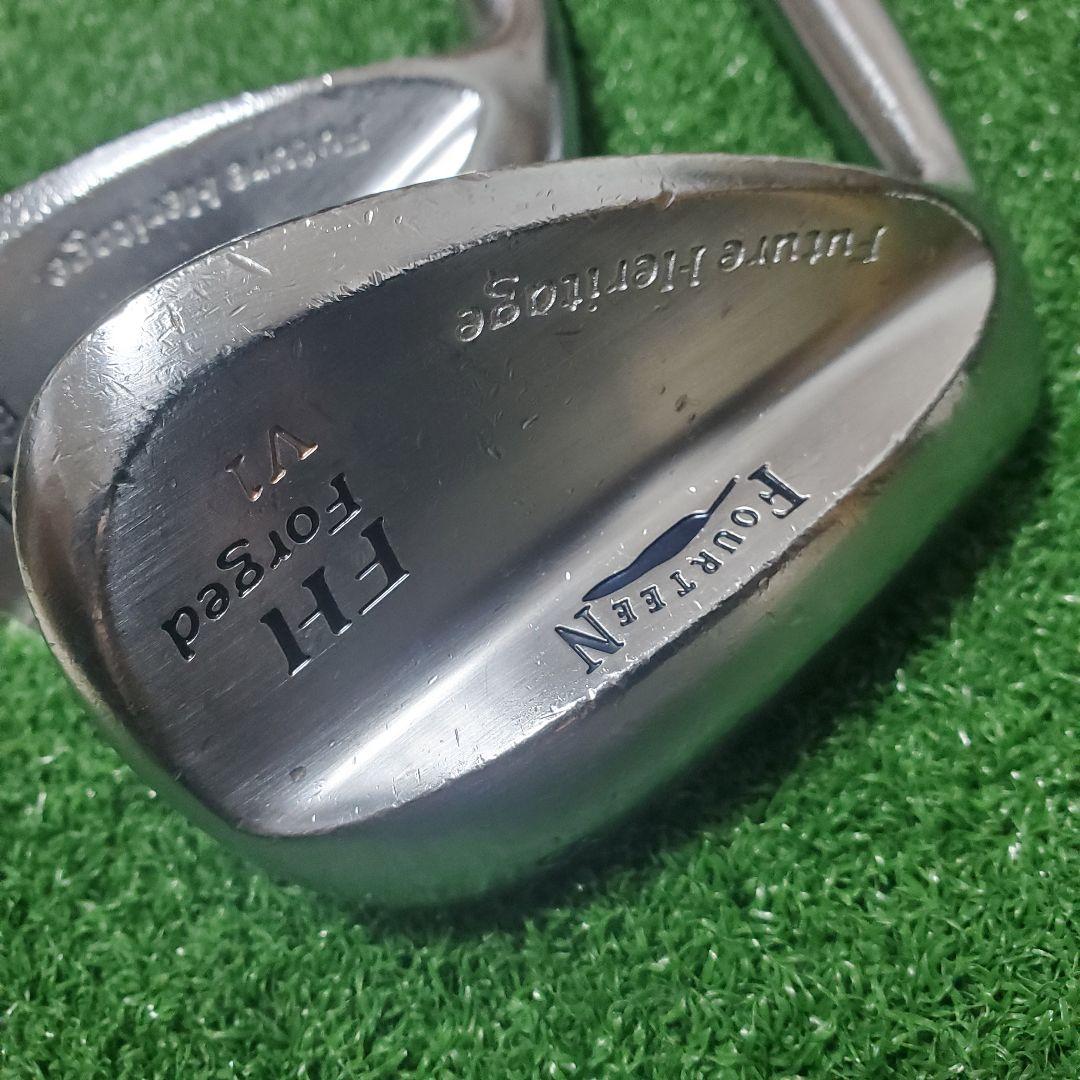 【レフティ】 フォーティーン 52° 58° 2本セット スチールシャフト