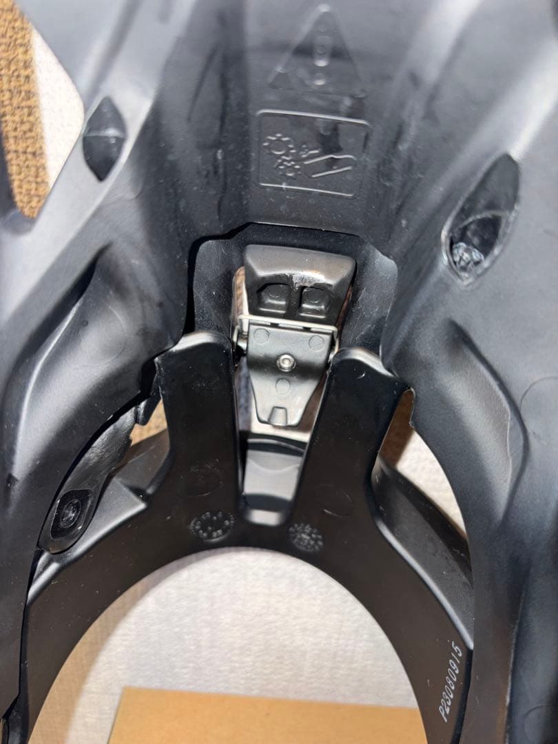 オレンジ　BURTON Step On ビンディング ブラック M