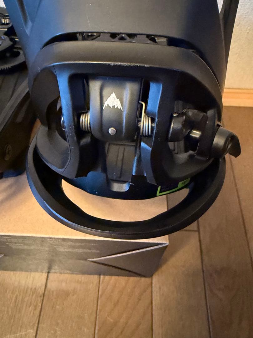 オレンジ　BURTON Step On ビンディング ブラック M