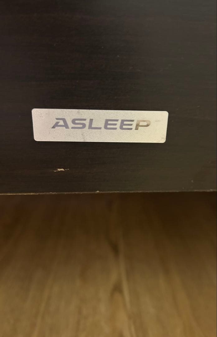 【直接お引き渡し】ASLEEP アスリープ　ベッドフレーム　セミダブル