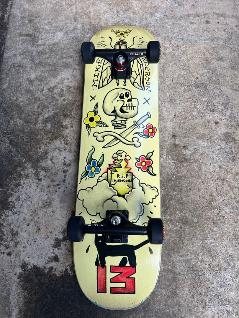 スケートボード krooked mike andersonモデル オマケ付き