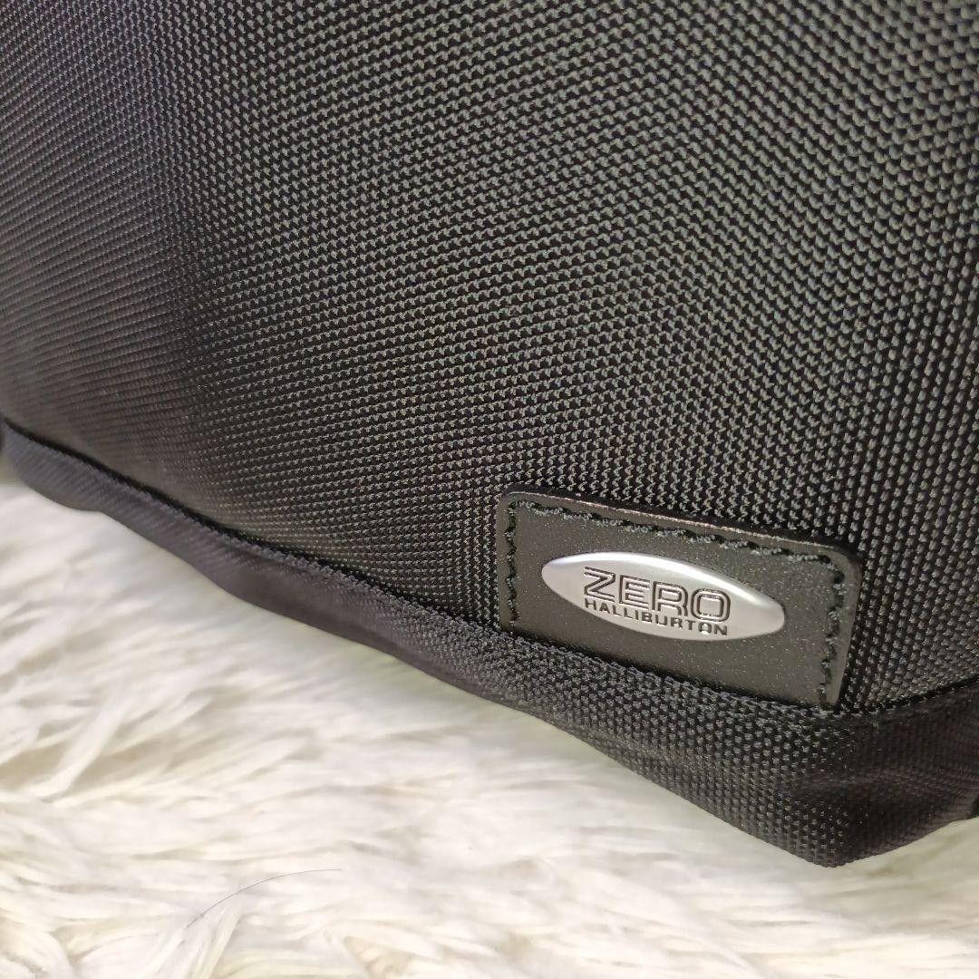未使用級■ZERO HALLIBURTON 3WAY ビジネスバッグ ブラック