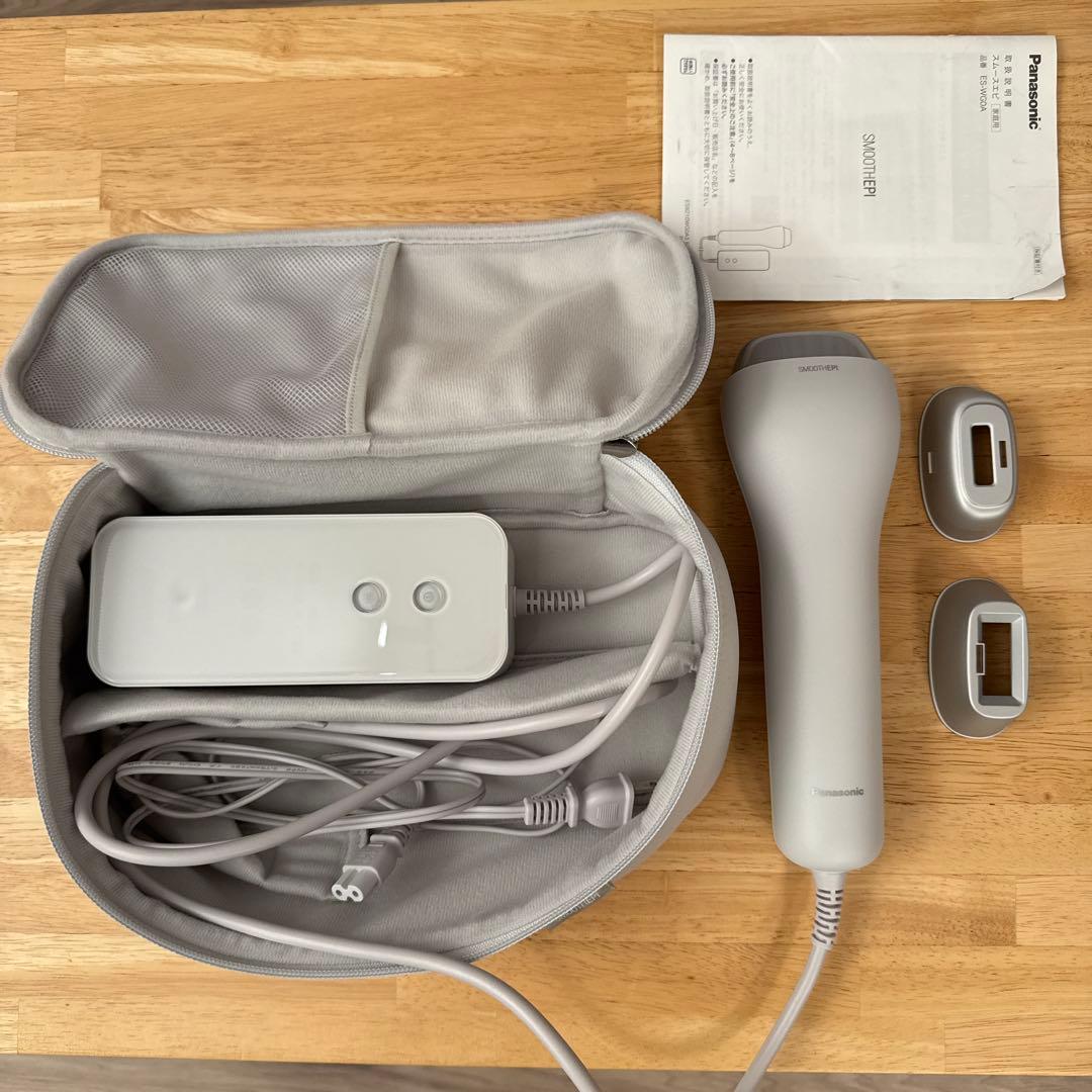 【美品】Panasonic スムースエピ ES-WG0A光美容器