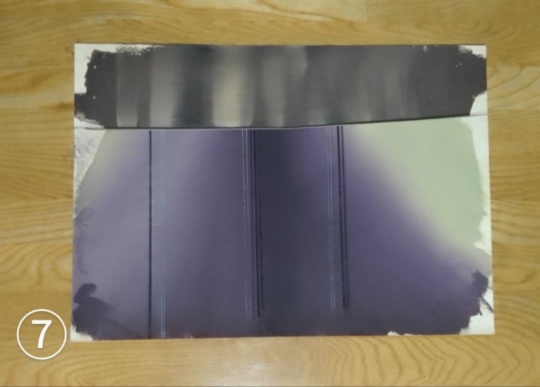 セル画の直筆背景画　12点