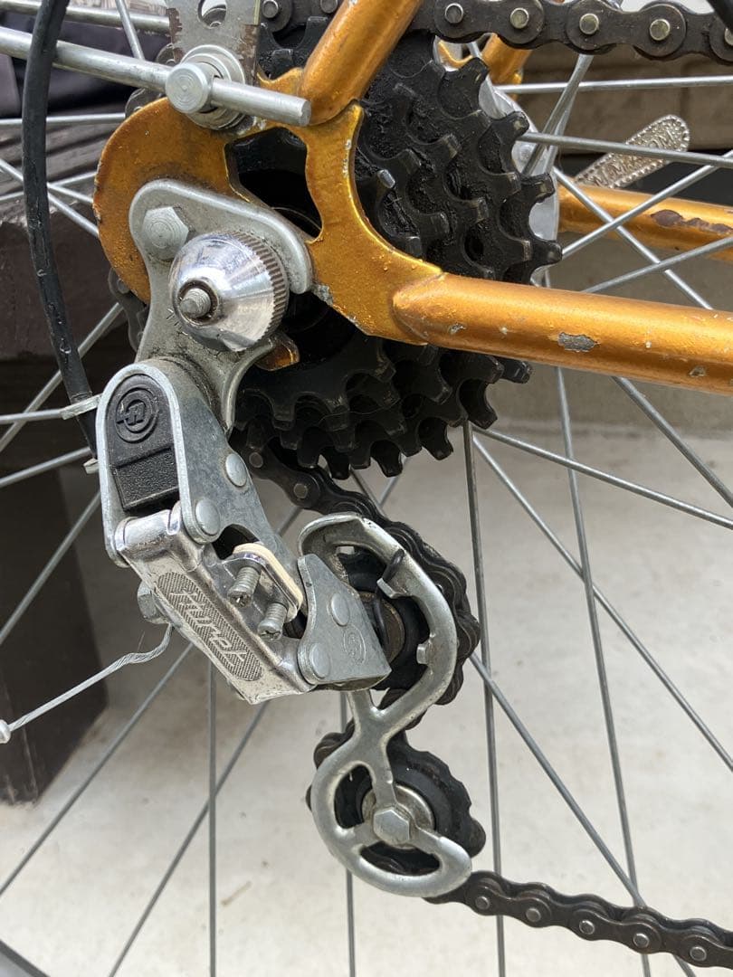 GITANE フランス製クロモリフレーム 通勤快速,街乗り700C 1980年代