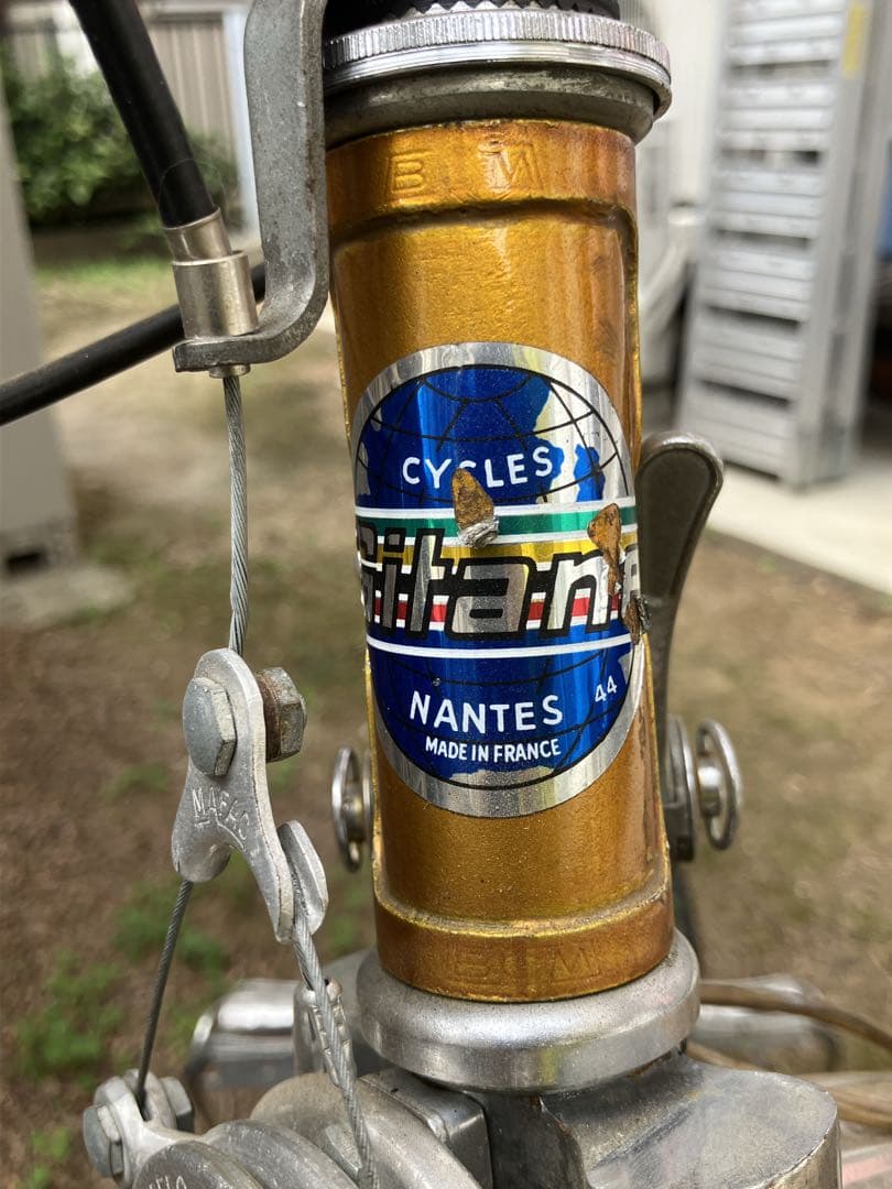 GITANE フランス製クロモリフレーム 通勤快速,街乗り700C 1980年代