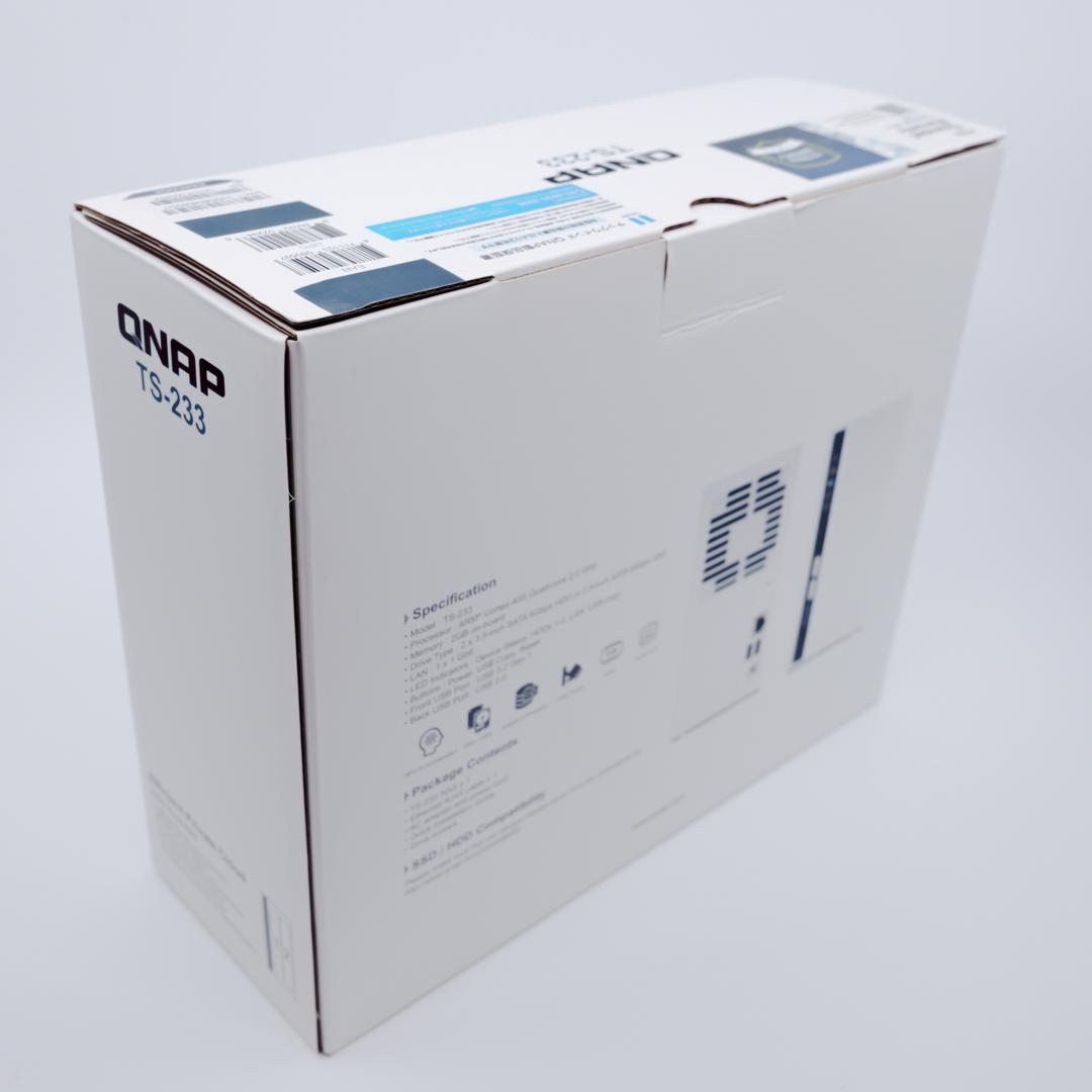 QNAP (キューナップ) NAS 2ベイ ホーム向け TS-233