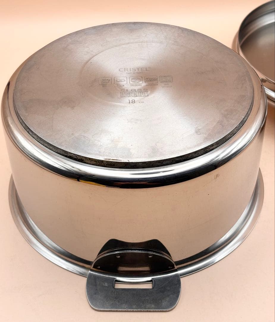 18cm CRISTEL クリステル　グラフィット 深鍋