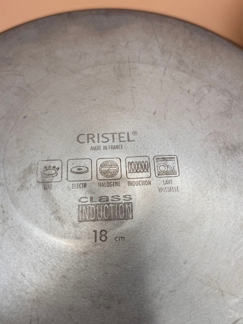 18cm CRISTEL クリステル　グラフィット 深鍋