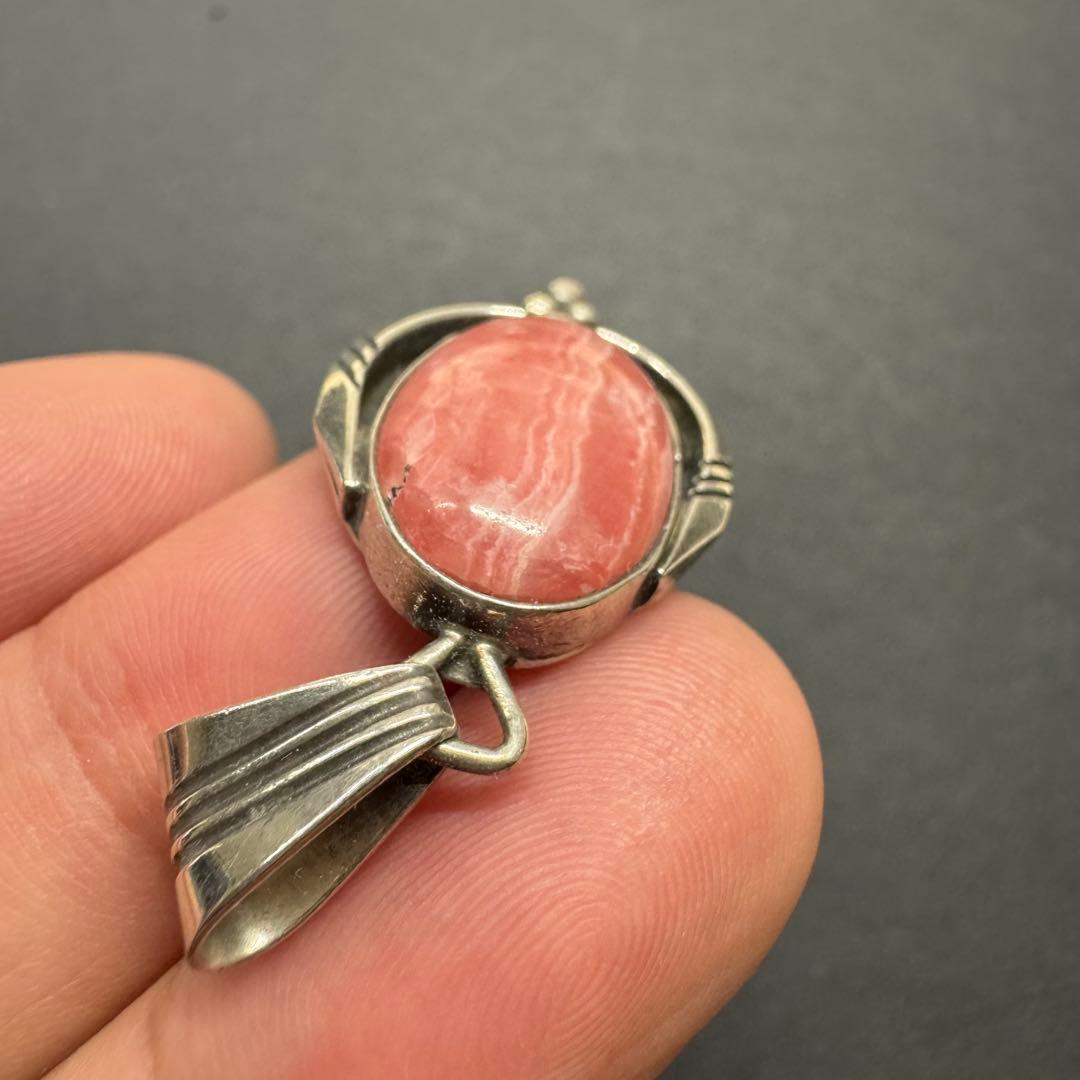 【Robert Becenti NAVAJO】インカローズ ペンダントトップ