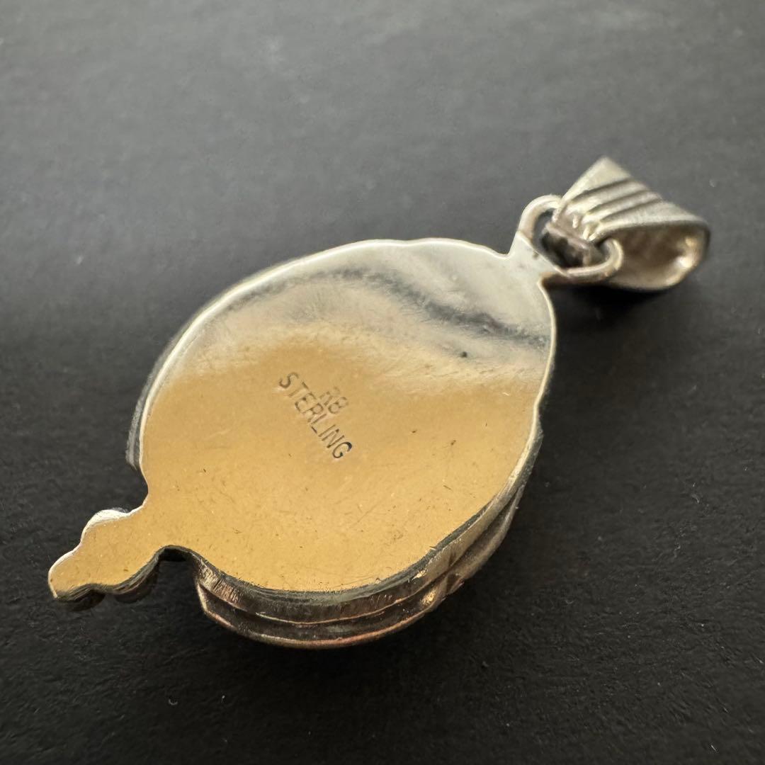 【Robert Becenti NAVAJO】インカローズ ペンダントトップ