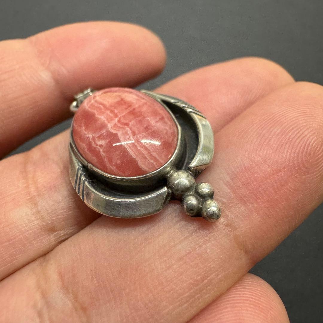 【Robert Becenti NAVAJO】インカローズ ペンダントトップ