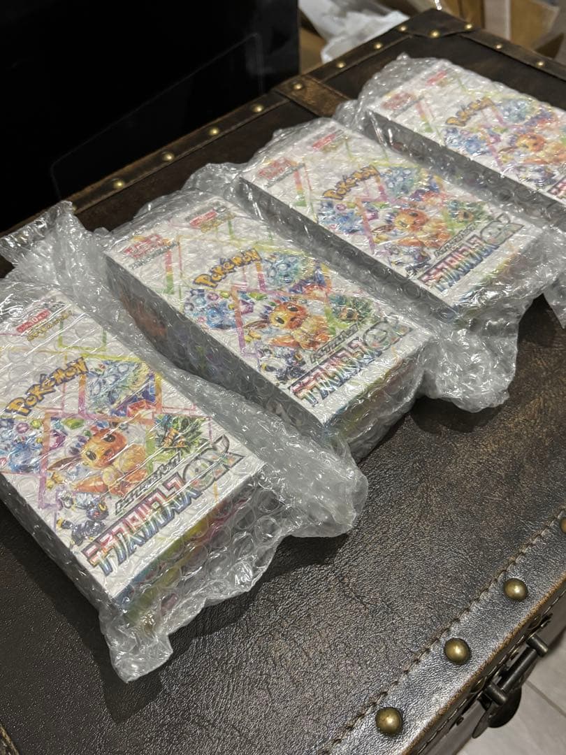 早い者勝ち！テラスタルフェスex新品未開封シュリンク付き4box