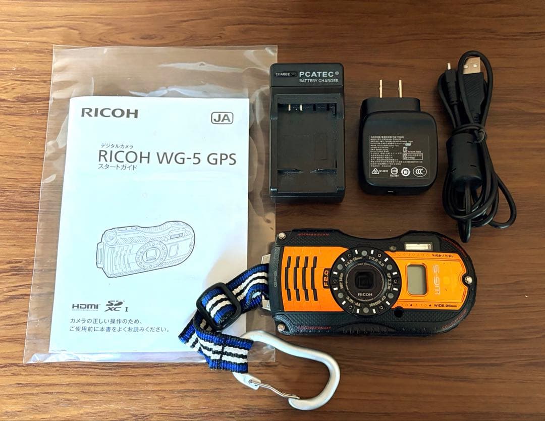 RICOH WG-5 リコーGPSカメラ　防水デジカメ