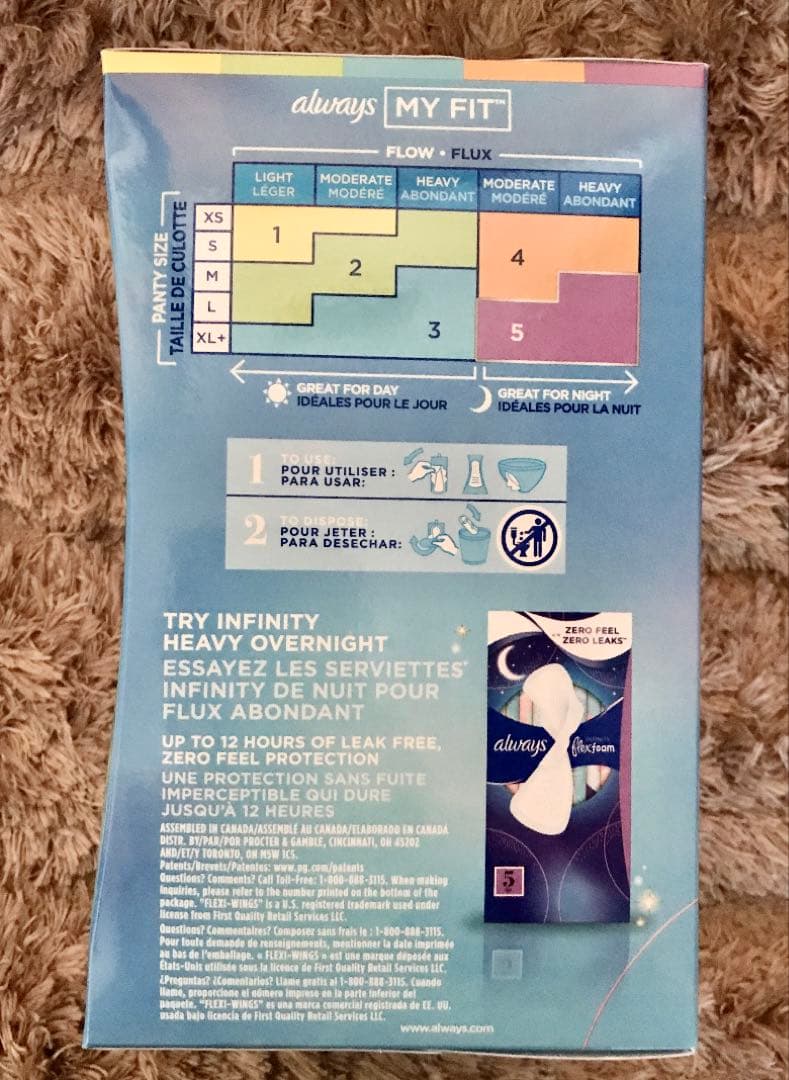 Always Infinity FlexFoam Size5 3箱セット